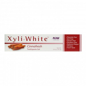 Now Foods, Освежающая зубная гель-паста Xyliwhite, 6,4 унции (181 г)