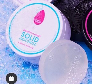 Beautyblender Мыло для очищения спонжей и кистей  blendercleanser solid unscented