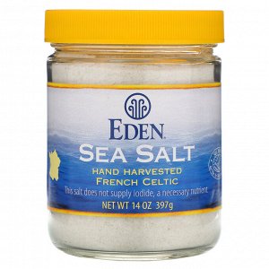 Eden Foods, Морская соль, 14 унций (397 г)