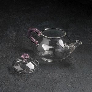 Чайник заварочный «Валенсия с розой», 250 мл, с металлическим ситом