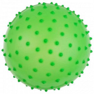 Мячик массажный, матовый пластизоль, d=20 см, 50 г, МИКС
