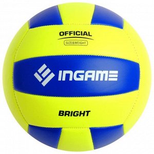 Мяч волейбольный INGAME BRIGHT, цвета МИКС
