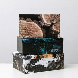 Набор коробок подарочных 12 в 1 «Gift box», 18 х 11 х 6.5 см - 46,6 х 35,2 х 17.5 см