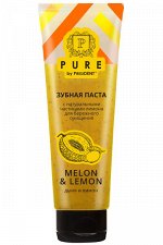 Зубная паста PURE by PRESIDENT  Дыня и лимон 100 г