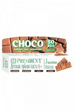 Зубная паста детская PRESIDENT Junior 6+ Шоколад (50 RDA) 50 мл
