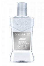 Ополаскиватель PRESIDENT White Здоровая белизна 250 мл