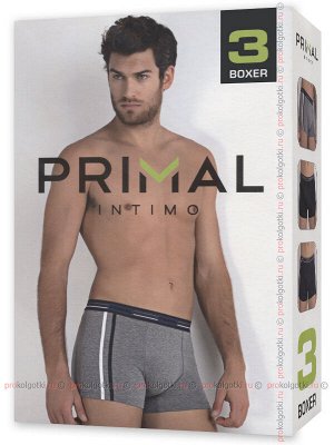 PRIMAL, B224 uomo boxer, 3 pezzi