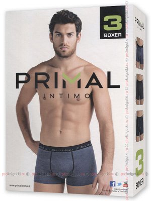 PRIMAL, B230 uomo boxer, 3 pezzi