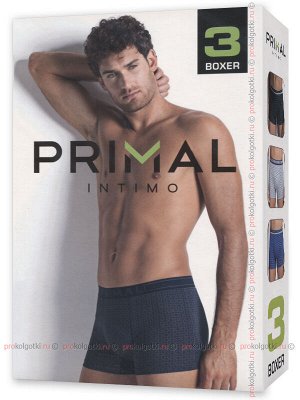 PRIMAL, B237 uomo boxer, 3 pezzi