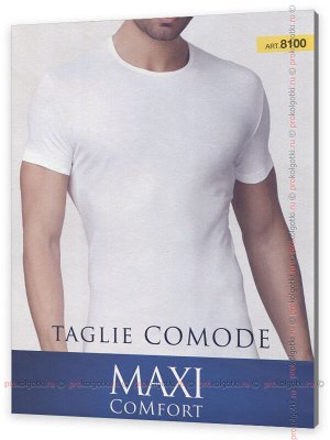 PRIMAL, 8100 maxi uomo t-shirt maglia manica girocollo