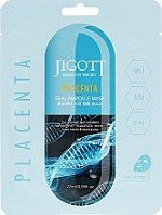 Ампульная маска с плацентой Jigott   Placenta Real Ampoule Mask