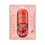 Ампульная маска с экстрактом камелии  Jigott  Camellia Real Ampoule Mask