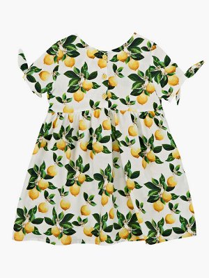 Платье (98-122см) UD 6419(2)лимон
