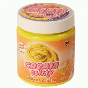 Слайм Slime Cream с ароматом банана, 450 г.11