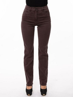 SS72097-2465-3--Слегка приуженные коричневые джинсы р.9 17
