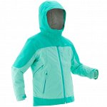 КУРТКА 3 В 1 ТЕПЛАЯ НЕПРОМОКАЕМАЯ Д/ПОХОДОВ SH500 X–WARM Д/ДЕВОЧЕК 7–15 ЛЕТ QUECHUA