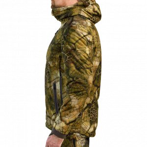 Куртка для охоты камуфляжная бесшумная водонепроницаемая утепленная 900 FURTIV SOLOGNAC