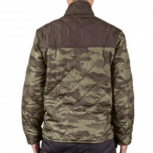 Куртка стеганая камуфляжная мужская для охоты 100 SOLOGNAC SOLOGNAC