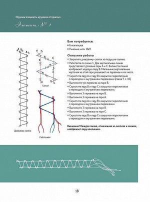 Базовый курс. Плетение на коклюшках. 85 узоров с пошаговыми описаниями и схемами