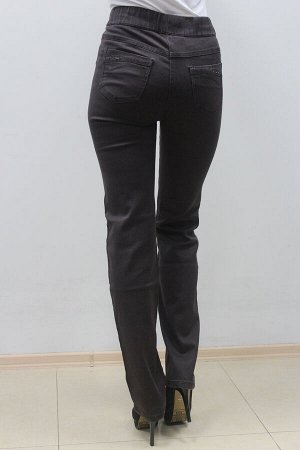 SS71296-1551-3--Слегка приуженные коричневые джинсы р.11