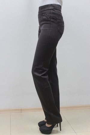 SS71296-1551-3--Слегка приуженные коричневые джинсы р.11
