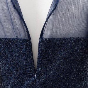 Платье женское MINAKU размер 46, цвет тёмно-синий