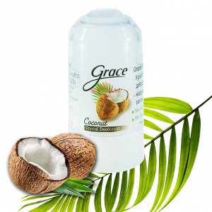 Минеральный дезодорант-кристалл с ароматом кокоса
