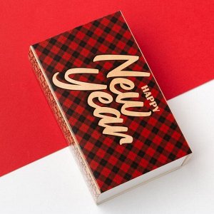 Носки мужские новогодние New Year размер 41-44 (27-29 см), набор 2 пары