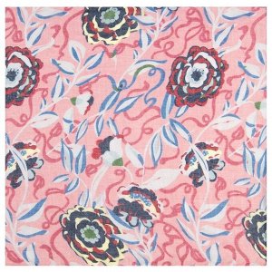 Платок женский текстильный, цвет розовый, размер 96х96