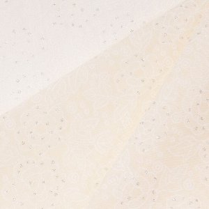 Платок женский, цвет молочный, размер 70х70