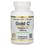 California Gold Nutrition, Gold C, витамин C, 1000 мг, 60 растительных капсул