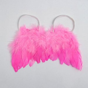 Карнавальные крылья «Ангел», цвет розовый