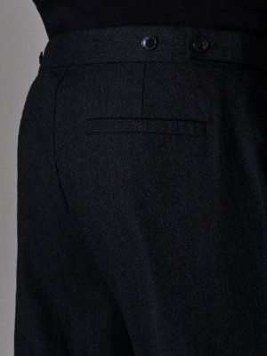 Элегантные брюки из ткани с добавлением шерсти