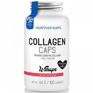 Nutriversum WSHAPE - Collagene caps 100 capsules NEW
