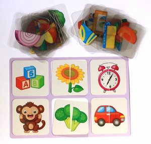 Лото пластик  "Половинки" серия 10KOR PLASTIC