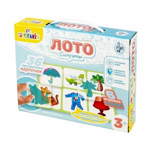 Лото пластик  "Силуэты" серия 10KOR PLASTIC