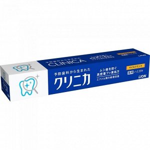 Зубная паста Lion "Clinica Mild Mint" комплексного действия с легким ароматом мяты (мини в коробке) 30 г / 200