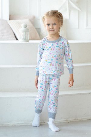 Пижама детская из кулирки Соната шары