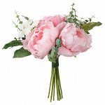 СМИККА | Искусственный букет, розовый | 25 см