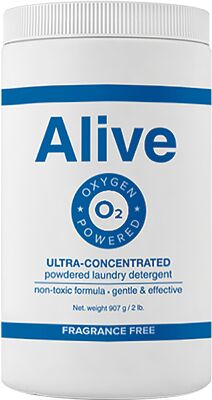Alive Концентрированный порошок для стирки белых и цветных тканей (907 г)