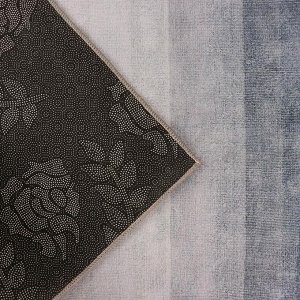 Коврик Доляна «Нега», 60x100 см, цвет серый
