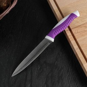 Нож кухонный «Приам», лезвие 12,5 см, цвет МИКС