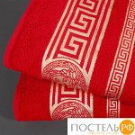 Полотенце Pandora Цвет: Красный Махра 70x140 плотность 460 г/м2