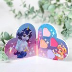 Тени для девочки «Сияй!» 4 цвета по 1,3 гр