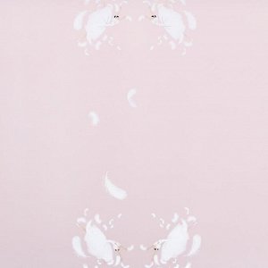 Пленка для цветов "Балерина", бежево-розовый, 0,58 х 10 м