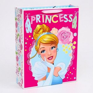 Пакет ламинат вертикальный "Princess", Принцессы, 31х40х11 см