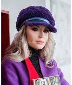 Элен экомех керли флис Кепка