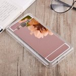 Чехол силикон зеркальный на телефон Samsung Galaxy