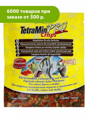 Tetra Min Pro Crisps 12г чипсы для тропических рыб