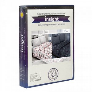 КПБ Insight 1,5 спальный, поплин, 100% хлопок, пл. 118 гр./кв.м., Турне
